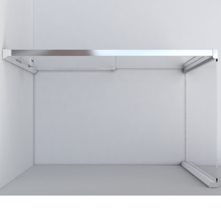 Душевой уголок Лугано (Lugano) VSR-1L9012CGB-1, 1200*900, черный, стекло тонированное