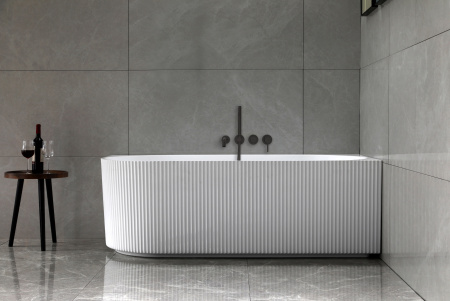 Ванна акриловая Vincea VBT-428-1700R, 1700*800*580, цвет белый, правая, щелевой перелив