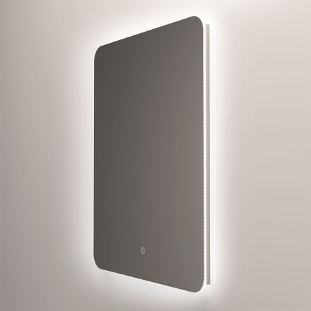 Зеркало LED VLM-3BE600 600х800 c сенсорным выключателем и диммером