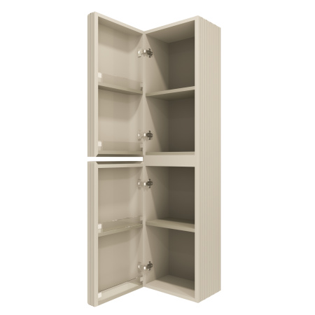Шкаф Альто (Alto) VSC-4A150MLBG-L подвесной, левый, 1500*404*350, светло-бежевый матовый