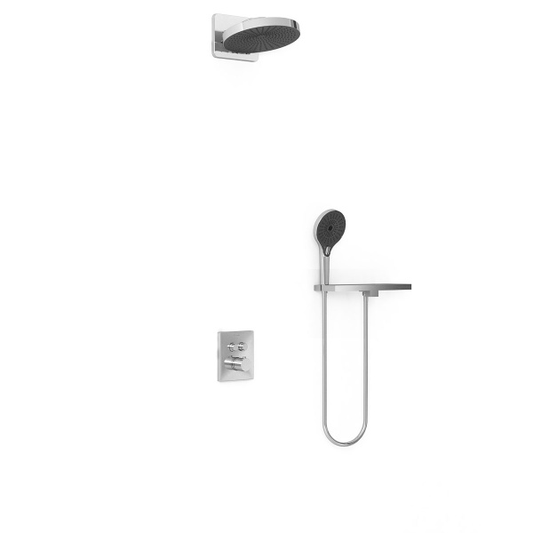 Душевой комплект Inspire VSFW-3I21T1RCH встраиваемый, термостатический, двухрежимный, хром