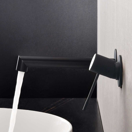 Смеситель для раковины Desire VBFW-1D1MB встраиваемый однорычажный, черный 