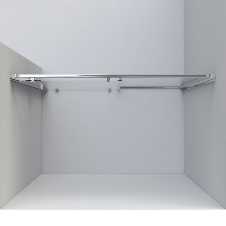 Душевая дверь Гарда (Garda) VDS-1G120CH, 1200, хром, стекло шиншилла