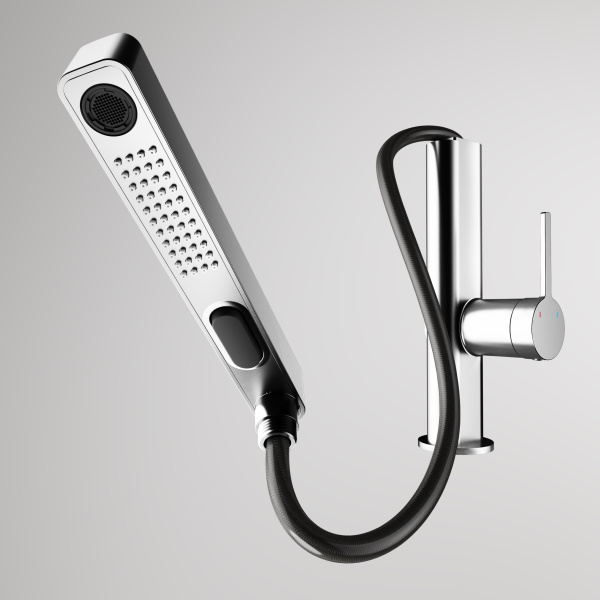 Смеситель для кухни Vincea VKF-22CH, хром