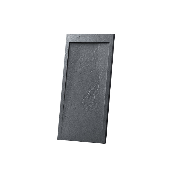 Поддон для душа из искусственного камня VST-4SRL9016A, 1600*900*25, антрацит Поддон для душа из искусственного камня VST-4SRL9016A, 1600*900*25, антрацит