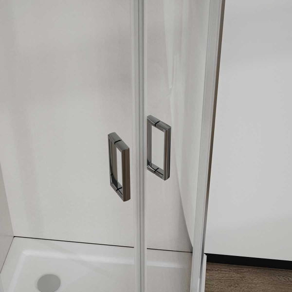 Душевой уголок City VSQ-5CT900CL, 900*900, хром, стекло прозрачное  Душевой уголок City VSQ-5CT900CL, 900*900, хром, стекло прозрачное
