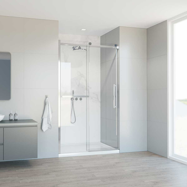 Душевая дверь Como Soft VDS-1CS120CL, 1200, хром, стекло прозрачное Душевая дверь Como Soft VDS-1CS120CL, 1200, хром, стекло прозрачное