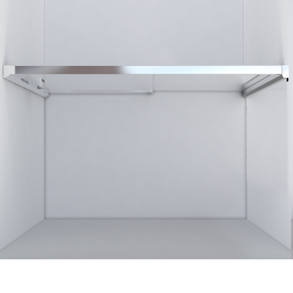 Душевая дверь Lugano VDS-1L150CLB-1, 1500, черный, стекло прозрачное Душевая дверь Lugano VDS-1L150CLB-1, 1500, черный, стекло прозрачное