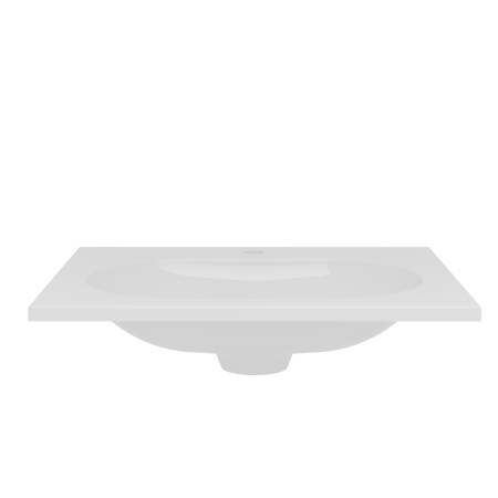 Раковина VCB-4H600W, гелькоут, цвет белый