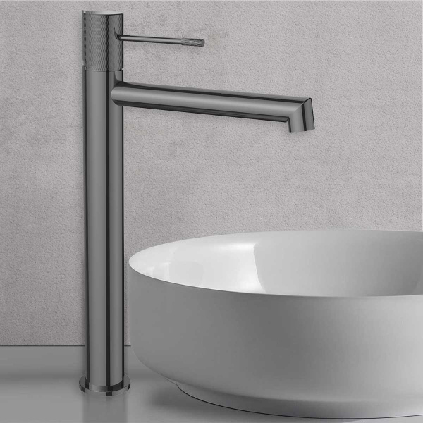 Смеситель для раковины Desire VBF-1D2GM однорычажный, вороненая сталь