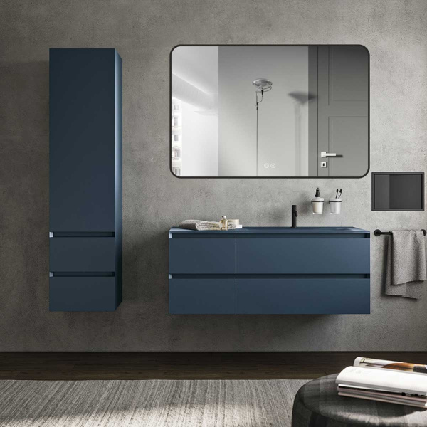 Зеркало с подсветкой VLM-3VC120B-2 1200х800 c сенсорным выключателем и диммером, антизапотевание