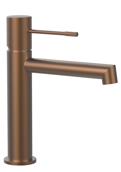 Смеситель для раковины Дизаер (Desire) VBF-1D1BC однорычажный, брашированная медь