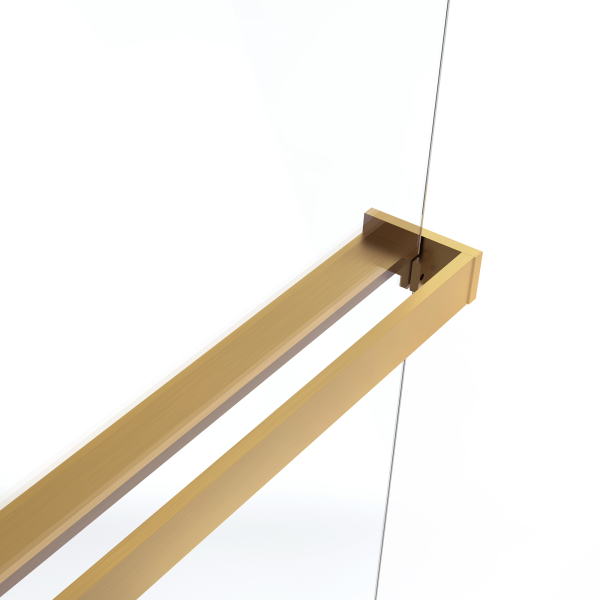 Душевая перегородка Walk-In VSW-1HR100MRG, 1000*2000, матовый золотой, стекло зеркальное Душевая перегородка Walk-In VSW-1HR100MRG, 1000*2000, матовый золотой, стекло зеркальное