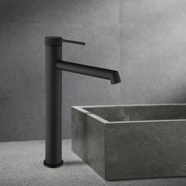 Смеситель для раковины Rim VBF-2RM2MB однорычажный, черный матовый