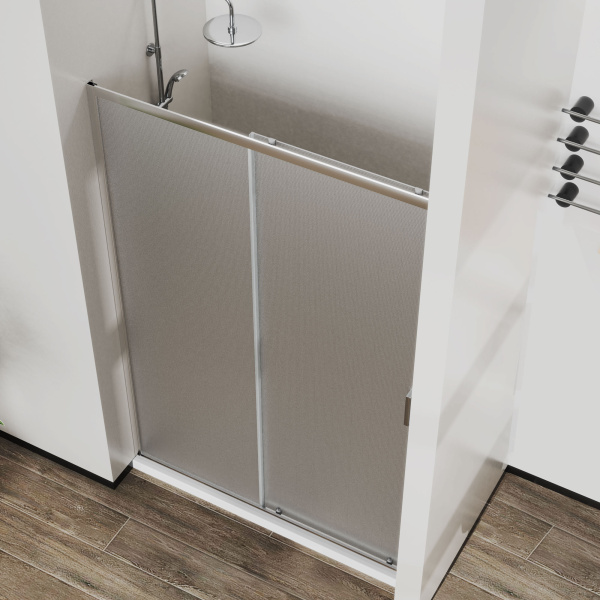 Душевая дверь City VDS-5CT150MT, 1500, хром, стекло текстурное Душевая дверь City VDS-5CT150MT, 1500, хром, стекло текстурное