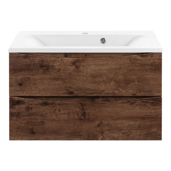 База под раковину Mia 800 подвесная, 2 выкатных ящика soft close, R.Wood