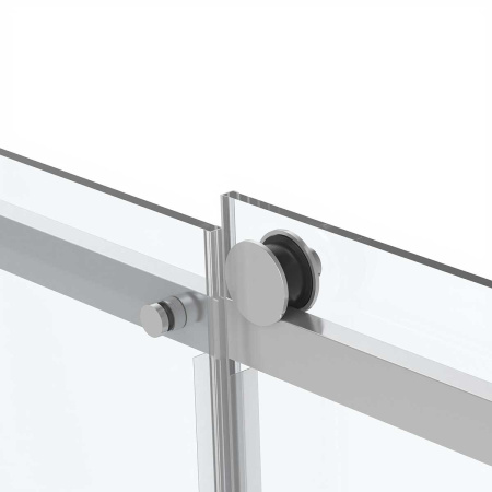 Душевой уголок Комо Софт (Como Soft) VSR-1CS1013CL, 1300*1000, хром, стекло прозрачное