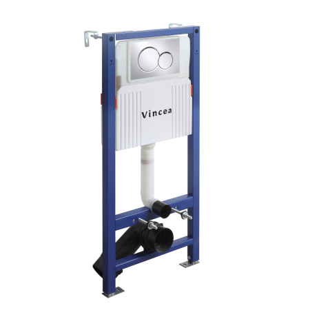Инсталляция для подвесного унитаза Vincea VIS-2508, 500*1125, цвет сине-белый