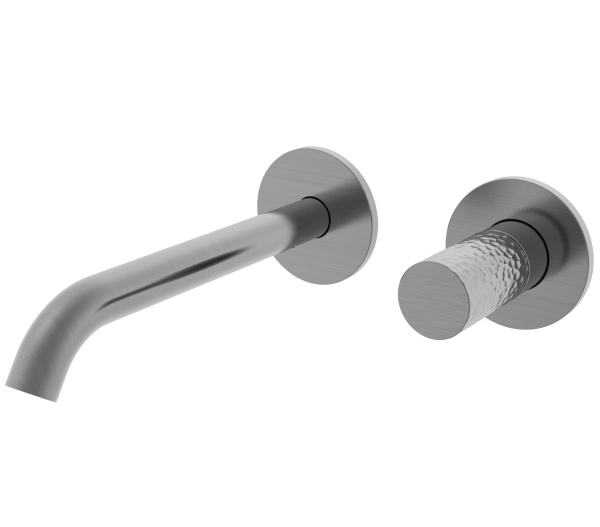 Смеситель для раковины Aura VBFW-6AU1GM встраиваемый, вороненая сталь