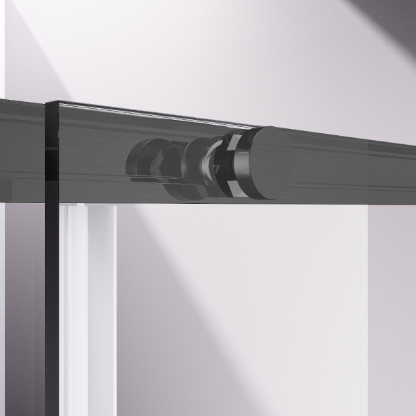 Душевая дверь Slim-N VDS-4SN140CLGM, 1400, вороненая сталь, стекло прозрачное Душевая дверь Slim-N VDS-4SN140CLGM, 1400, вороненая сталь, стекло прозрачное