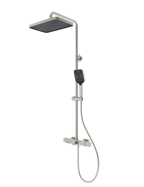 Душевая стойка Core VSFS-4CO1BN с изливом, брашированный никель