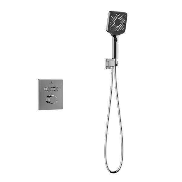Душевой комплект Inspire VSFW-3I21MT4CH встраиваемый, термостатический, двухрежимный, хром