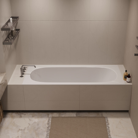 Ванна акриловая Vincea VBT-710-1700, 1700*750*460, цвет белый