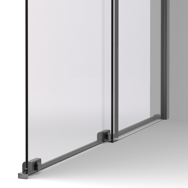 Душевая перегородка Walk-In VSW-1WSL120CLGM, 1200*2000, вороненая сталь, стекло прозрачное Душевая перегородка Walk-In VSW-1WSL120CLGM, 1200*2000, вороненая сталь, стекло прозрачное