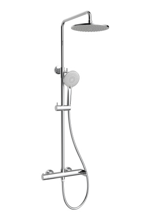 Душевая стойка Рондо (Rondo) VSFS-1R0CH без излива, хром