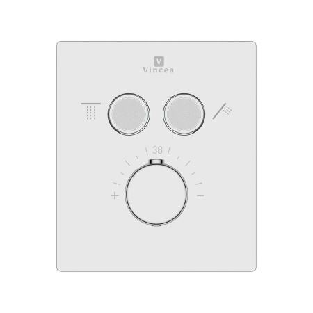 Встраиваемый смеситель для душа VSCV-321T-MCH двухфункциональный, термостатический, хром