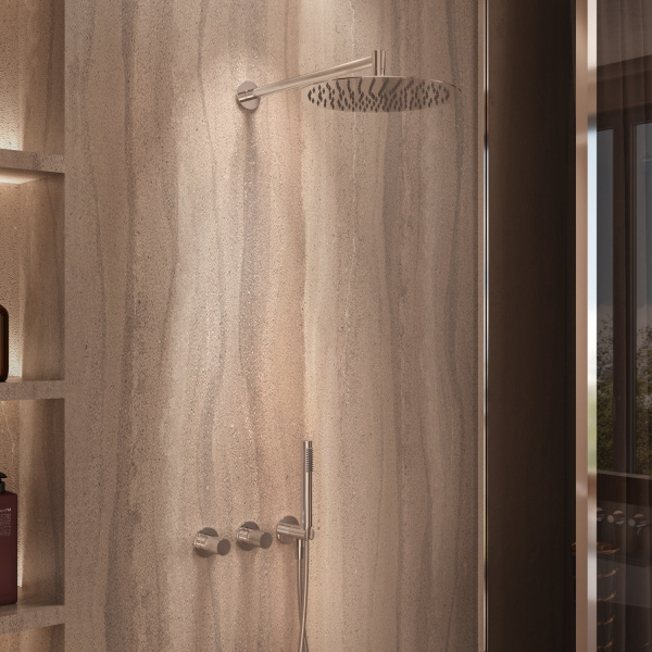 Душевой комплект Aura VSFW-6AU1CH встраиваемый, 2 режима, 30см S304 верх душ, хром