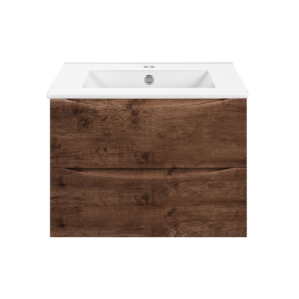 База под керамическую раковину Mia 700 подвесная, 2 выкатных ящика soft close, R.Wood