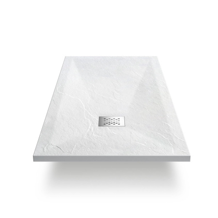 Поддон для душа из искусственного камня  VST-4SR8010W, 1000*800*25, белый матовый