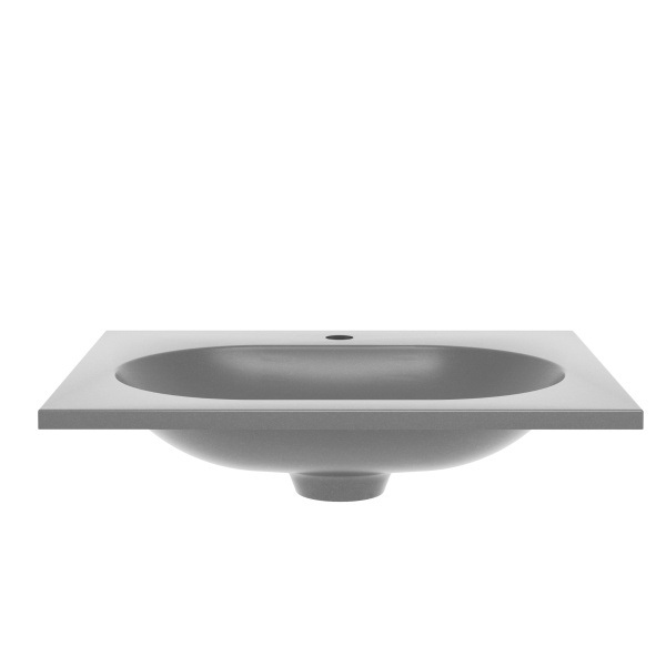 Раковина VCB-4H600G из кварца, цвет серый шёлк