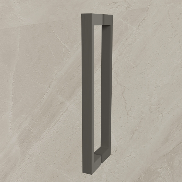 Душевая дверь Экстенза (Extenza) VDP-4EX9010CLGM, 900/1000, вороненая сталь, стекло прозрачное