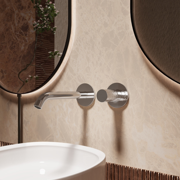 Смеситель для раковины Aura VBFW-6AU1CH встраиваемый, хром