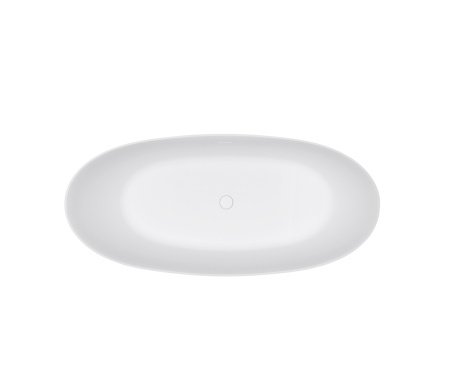 Ванна Солид Серфейс (Solid Surface) Vincea VBT-4S08MW, 1700*780*620, белый матовый, щелевой перелив
