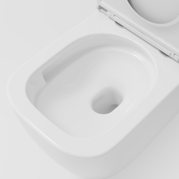 Унитаз-компакт Tornado Bien VT2-51T безободковый, белый, ультратонкое сиденье soft-close, P-trap