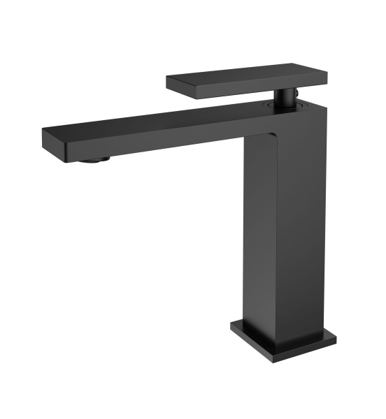 Смеситель для раковины Dice VBF-2DS1MB однорычажный, черный матовый