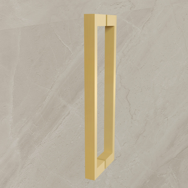 Душевая дверь Экстенза (Extenza) VDP-4EX9010CLG, 900/1000, брашированное золото, стекло прозрачное