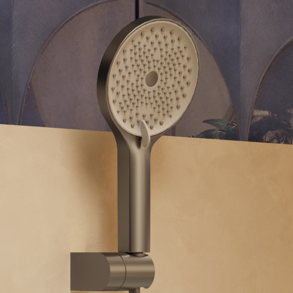 Смеситель для ванны Феерие (Feerie) VTFW-5FE2GM, вороненая сталь