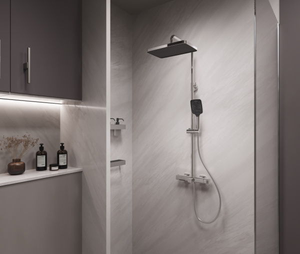 Душевая стойка Core VSFS-4CO1CH с изливом, хром