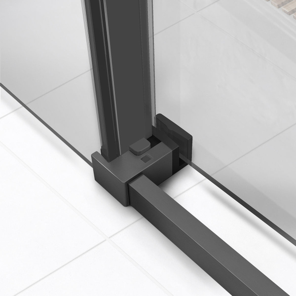 Душевой уголок Slim Soft VSR-1SS9011CLGM, 1100*900, вороненая сталь, стекло прозрачное Душевой уголок Slim Soft VSR-1SS9011CLGM, 1100*900, вороненая сталь, стекло прозрачное