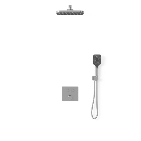 Душевой комплект VSFW-4211CH встраиваемый, двухрежимный, хром