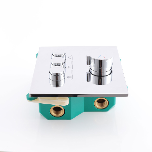 Встраиваемый смеситель для душа VSCV-431CH трехфункциональный, хром