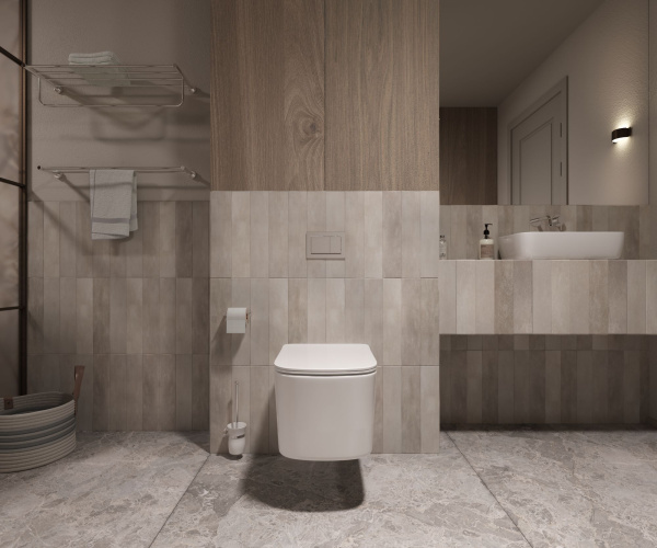 Унитаз подвесной Ultra VT1-32T Tornado, цвет белый, ультратонкое сиденье soft-close