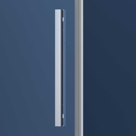 Душевой уголок Софт (Soft) VSS-3SO900CLB, 900*900, черный, стекло прозрачное