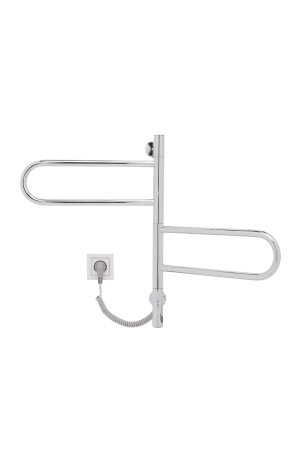 Полотенцесушитель электрический Vincea VTD-1R1CE 44x60, хром, таймер