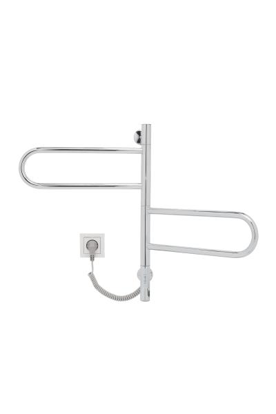 Полотенцесушитель электрический Vincea VTD-1R1CE 44x60, хром, таймер