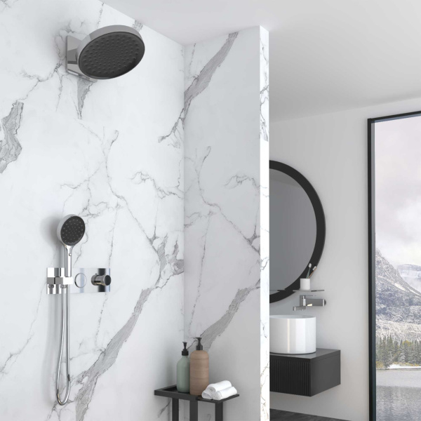 Душевой комплект Inspire VSFW-422TI3CH встраиваемый, термостатический, двухрежимный, хром